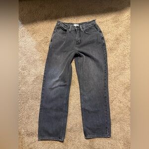 Good American Black Good Heritage Icon Straight Jeans